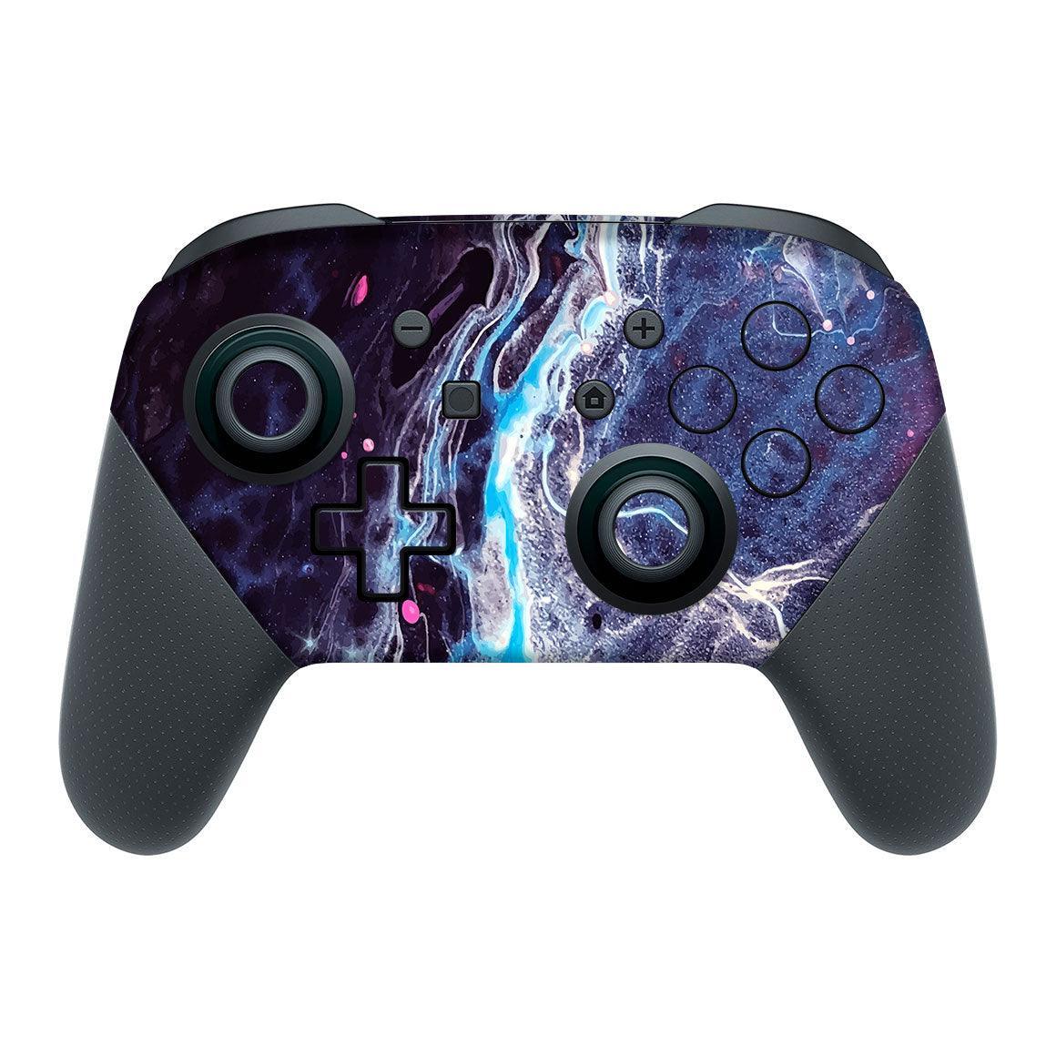 Nintendo Switch Pro Controller Oil Paint Series Skins - Slickwraps