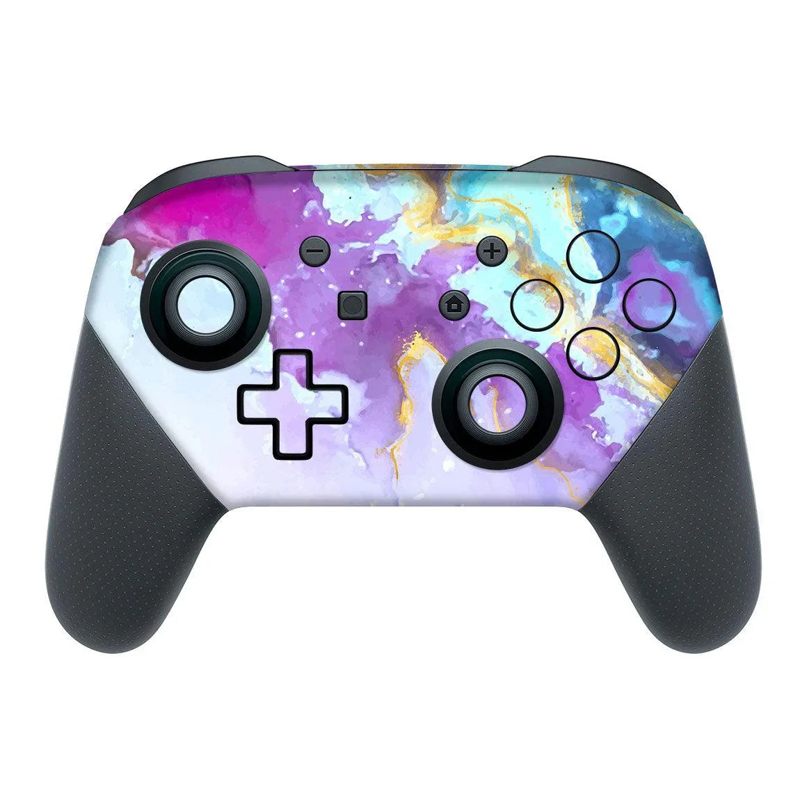 Nintendo Switch Pro Controller Oil Paint Series Skins - Slickwraps