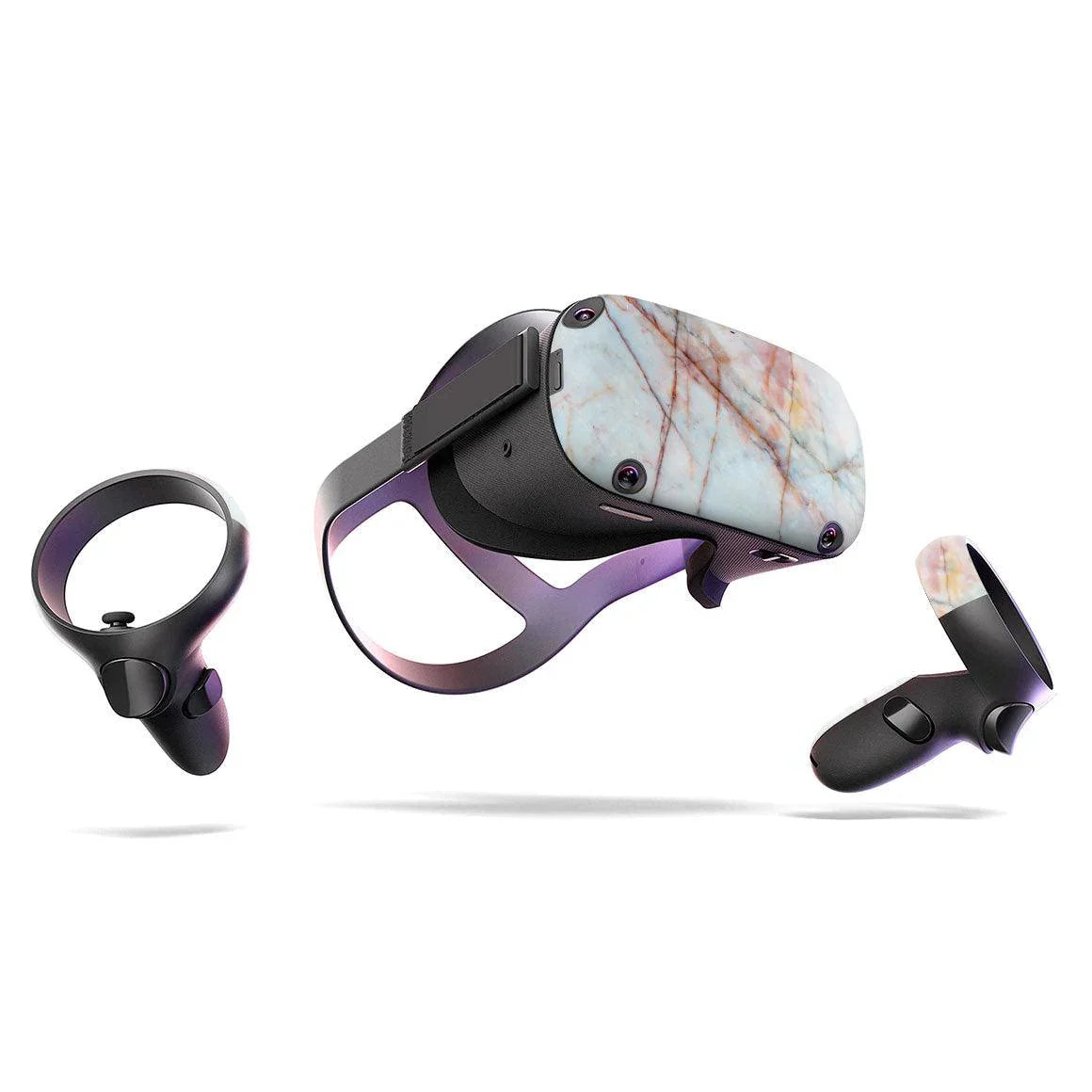 Oculus Quest VR  Marble Series Skins - Slickwraps