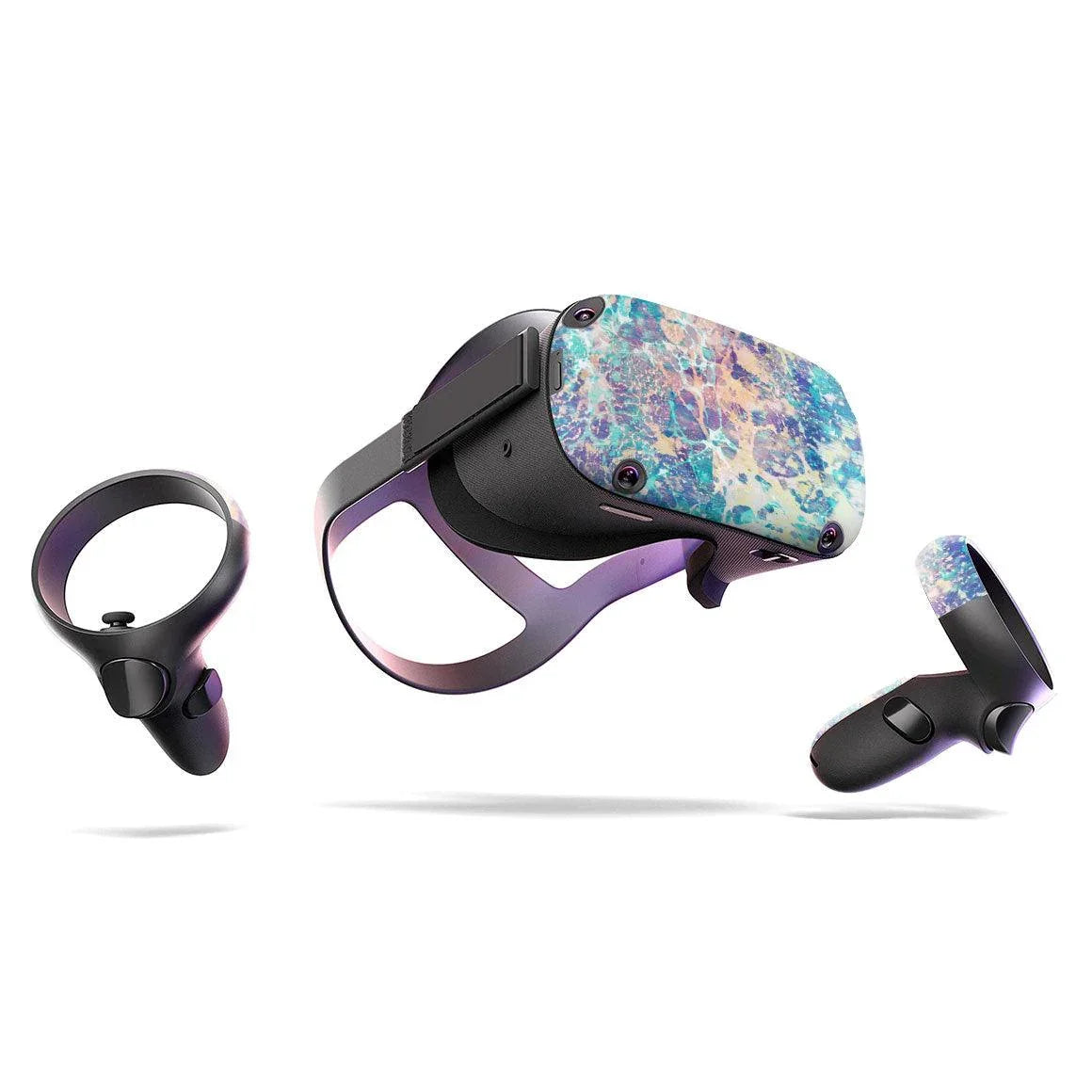 Oculus Quest VR  Marble Series Skins - Slickwraps