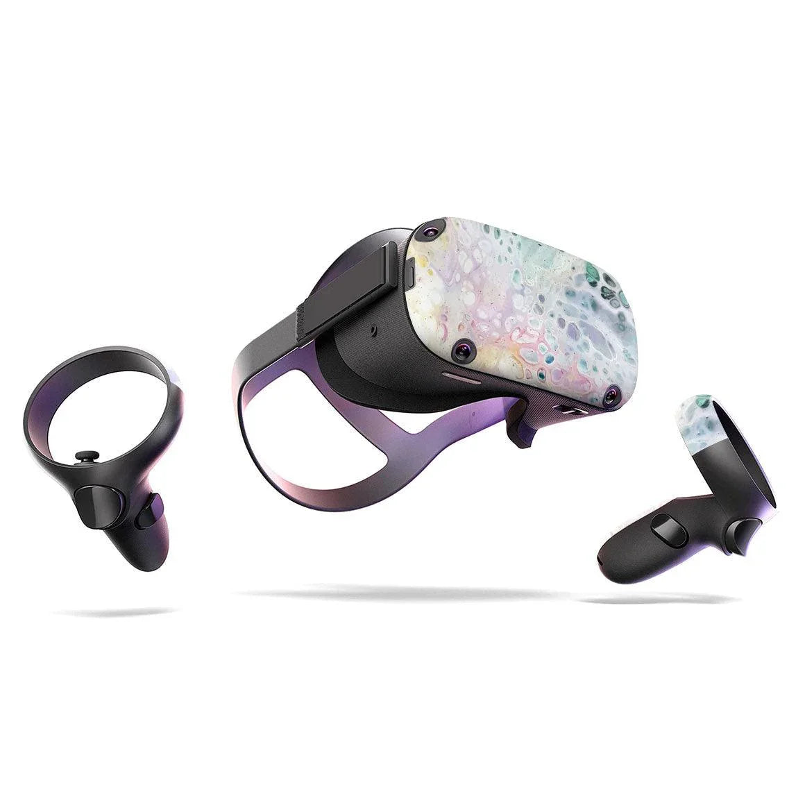 Oculus Quest VR  Oil Paint Series Skins - Slickwraps
