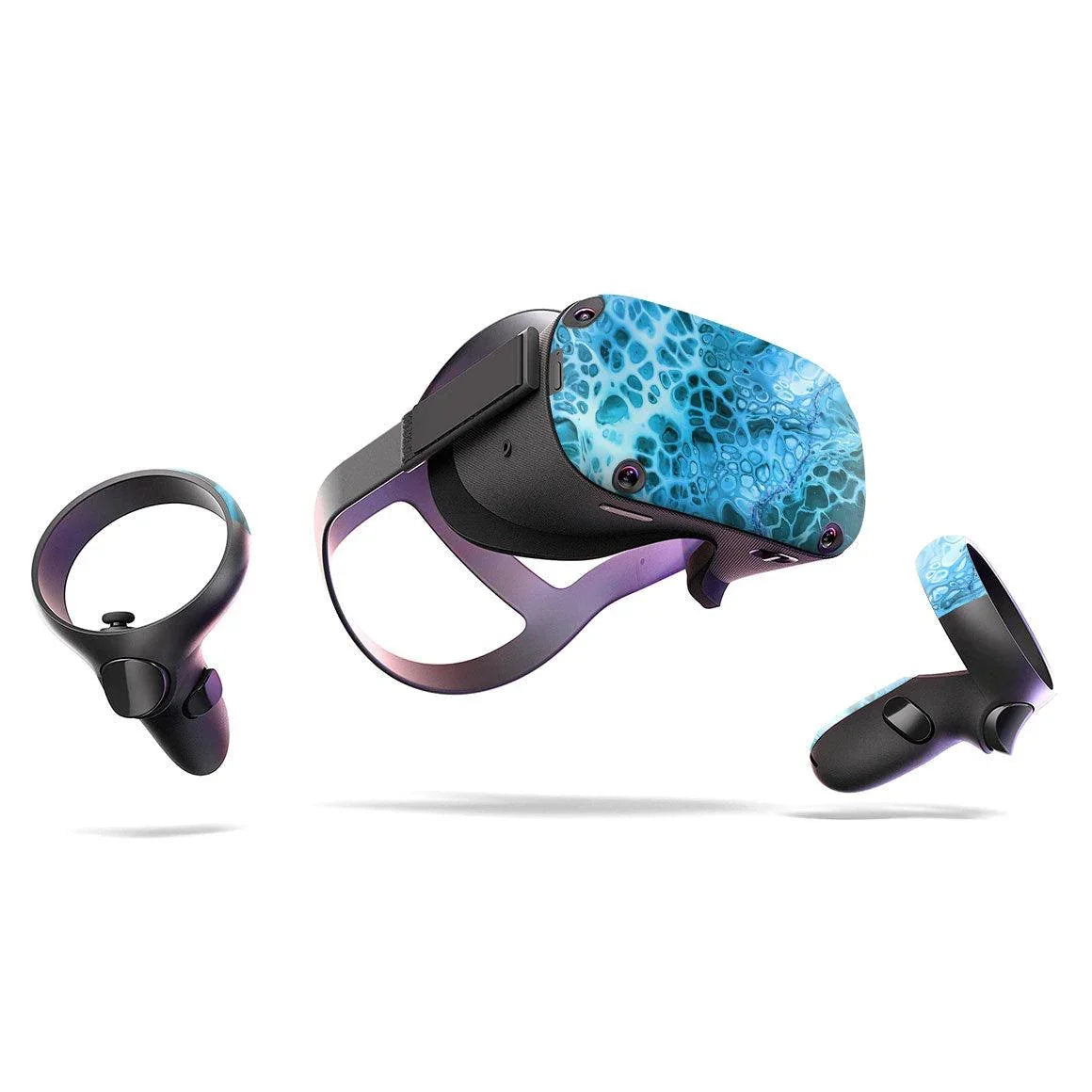 Oculus Quest VR  Oil Paint Series Skins - Slickwraps