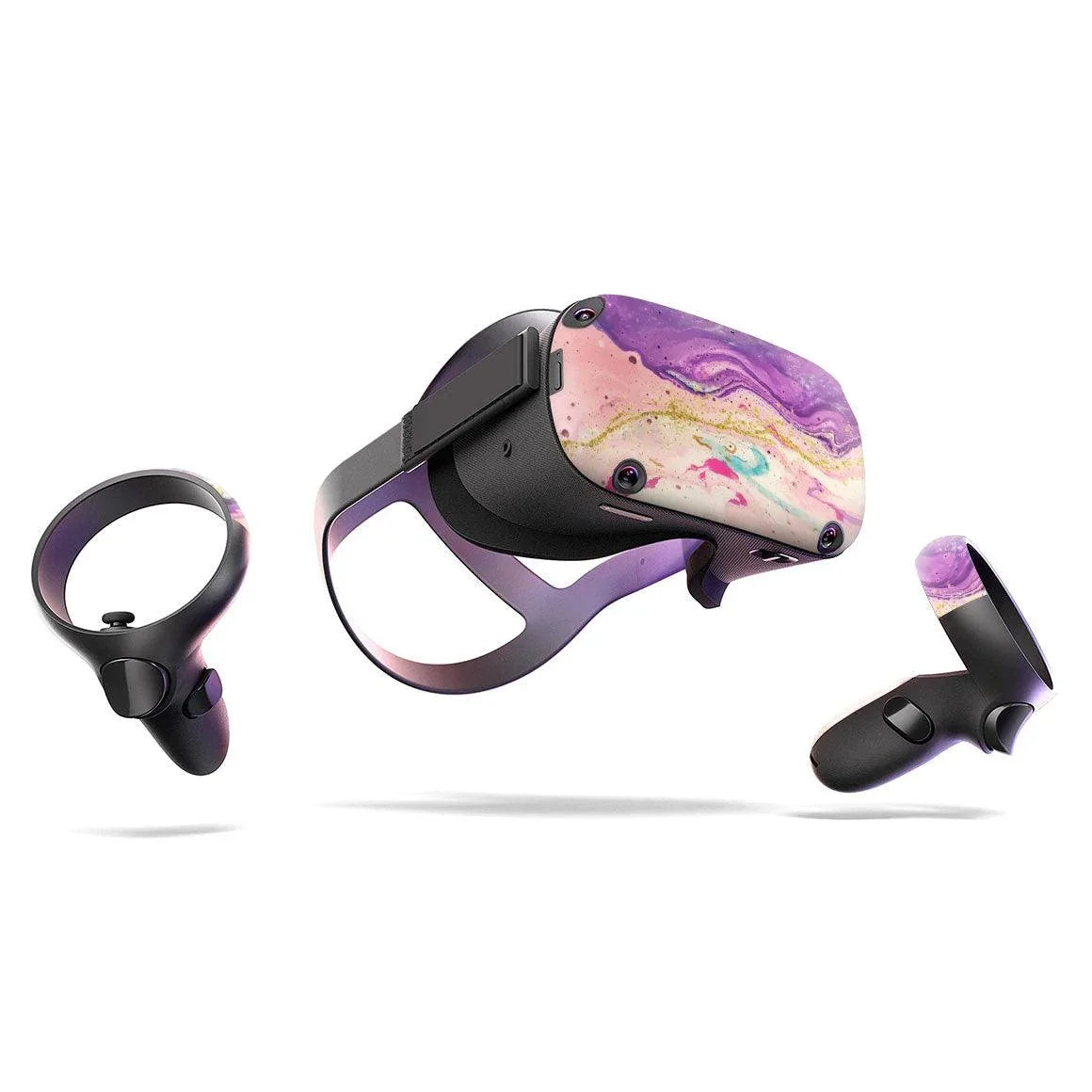 Oculus Quest VR  Oil Paint Series Skins - Slickwraps