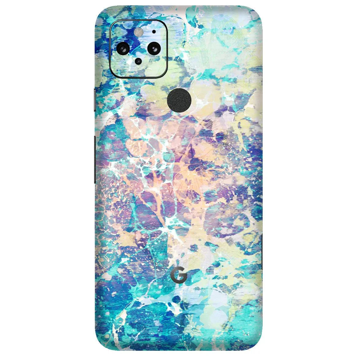 Pixel 5 Marble Series Skins - Slickwraps