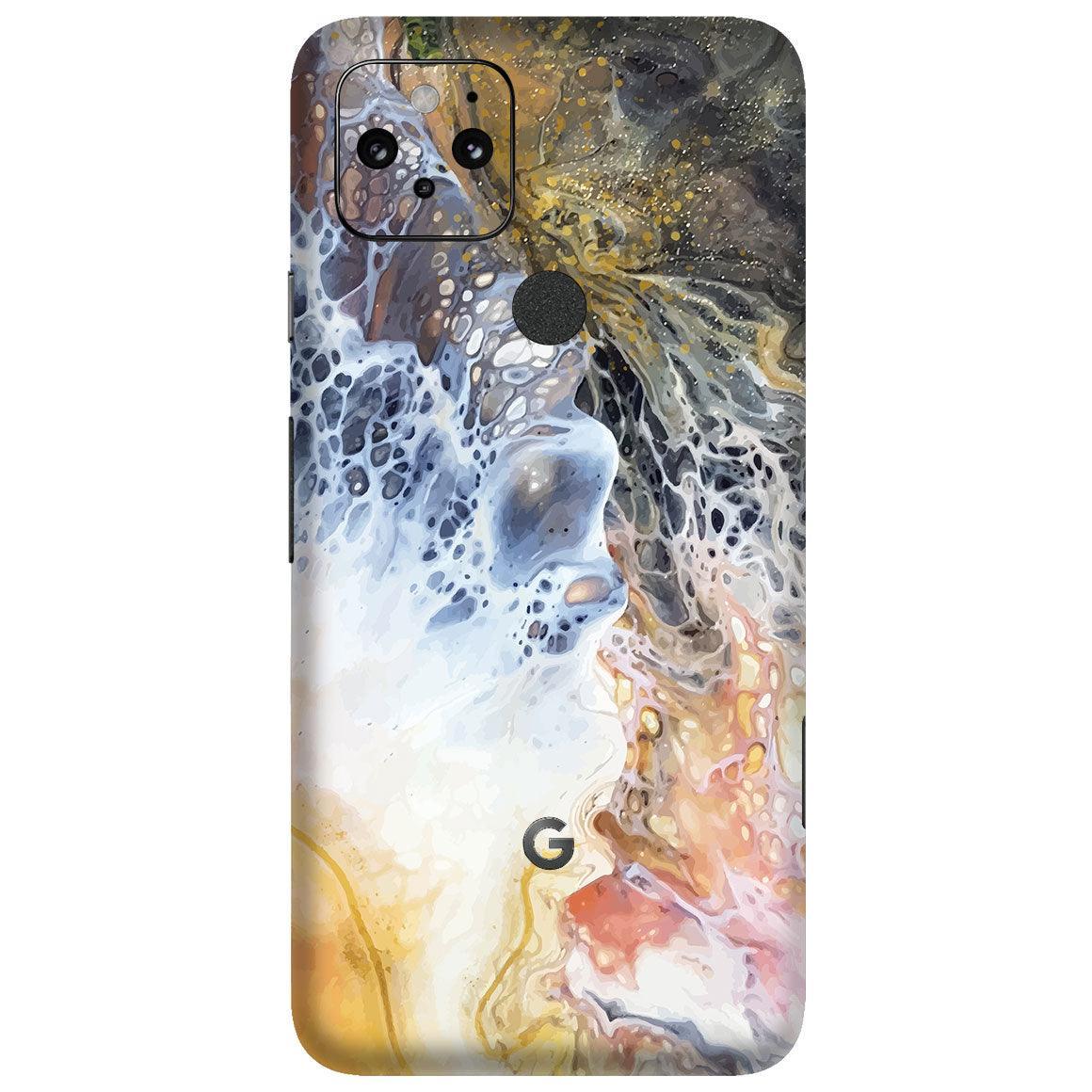 Pixel 5 Oil Paint Series Skins - Slickwraps
