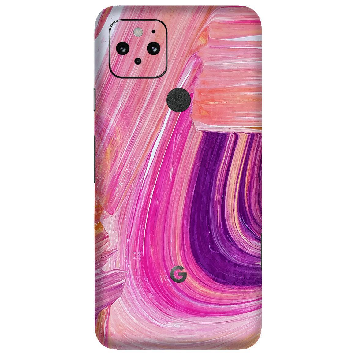 Pixel 5 Oil Paint Series Skins - Slickwraps