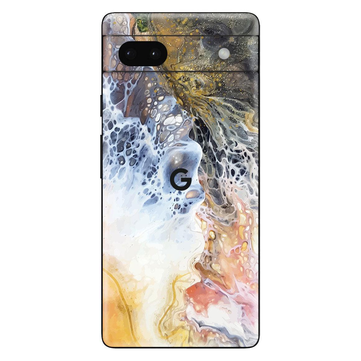 Pixel 6a Oil Paint Series Skins - Slickwraps