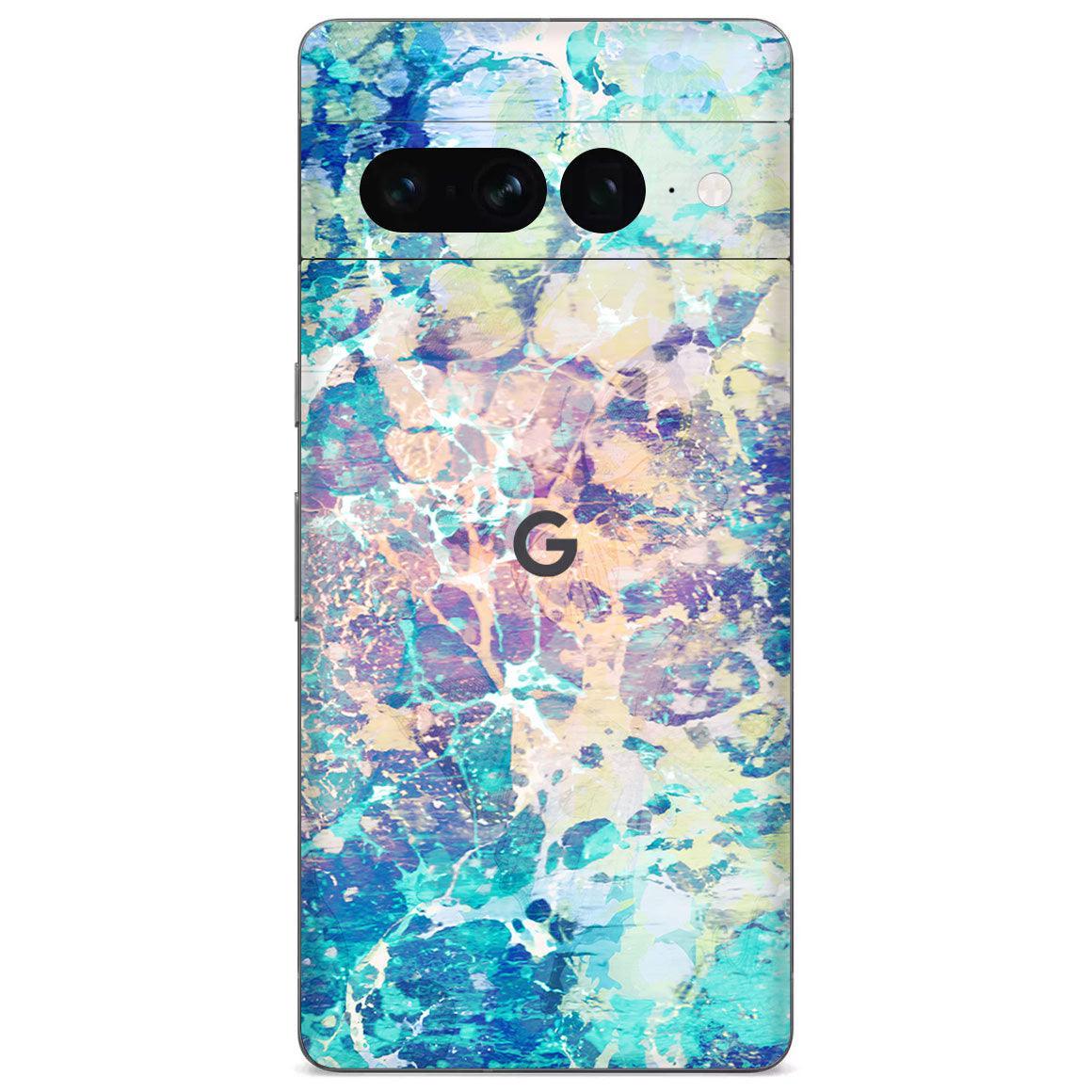 Pixel 7 Pro Marble Series Skins - Slickwraps