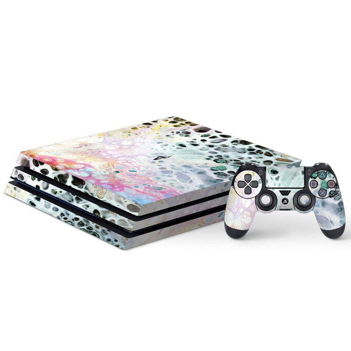 Playstation 4 Pro Oil Paint Series Skins - Slickwraps