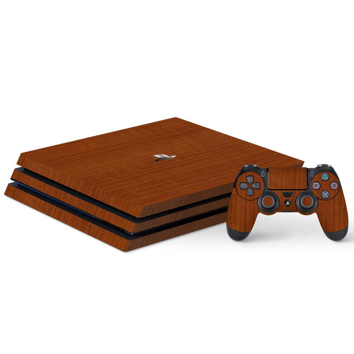 Playstation 4 Pro Wood Series Skins - Slickwraps
