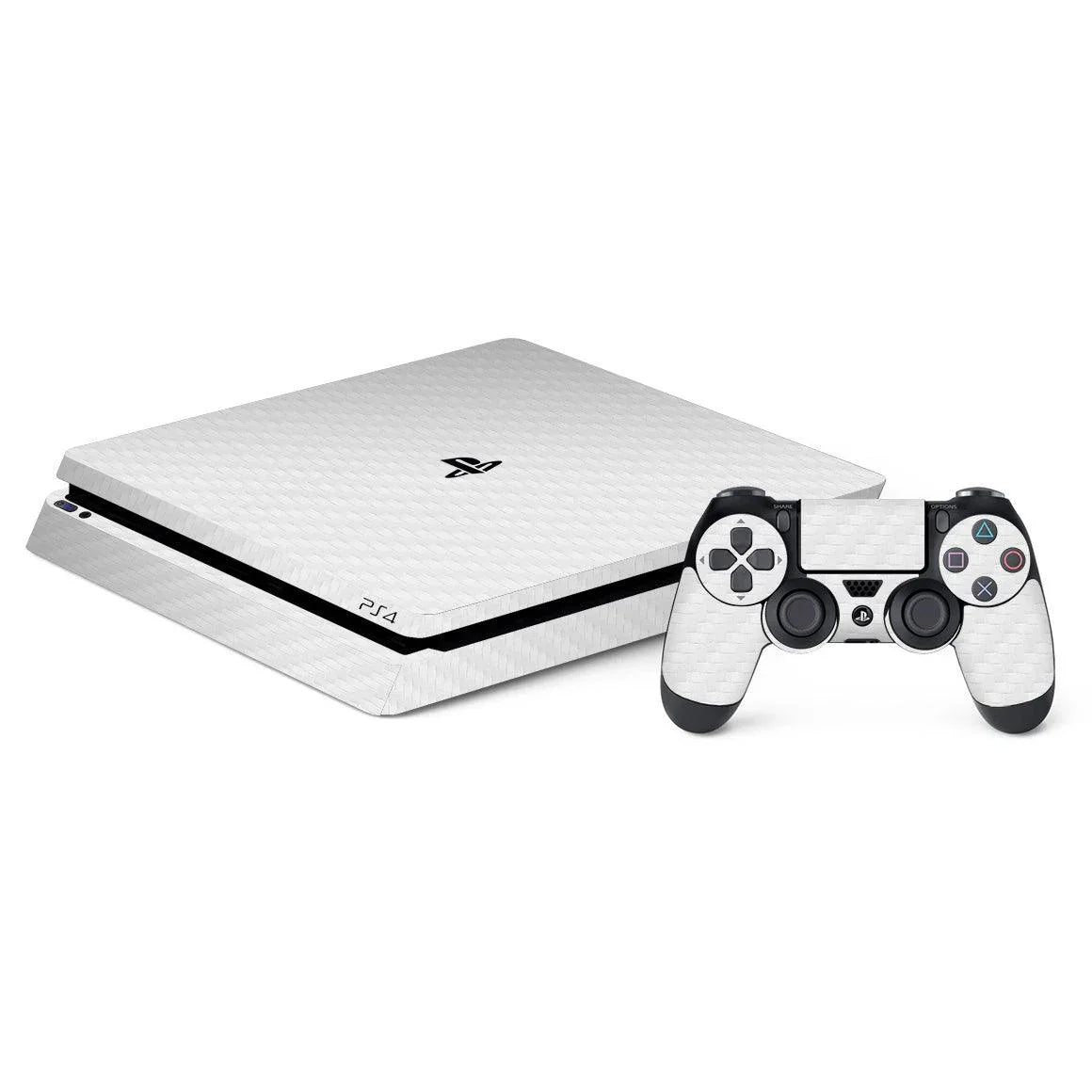 Playstation 4 Slim Carbon Series Skins - Slickwraps