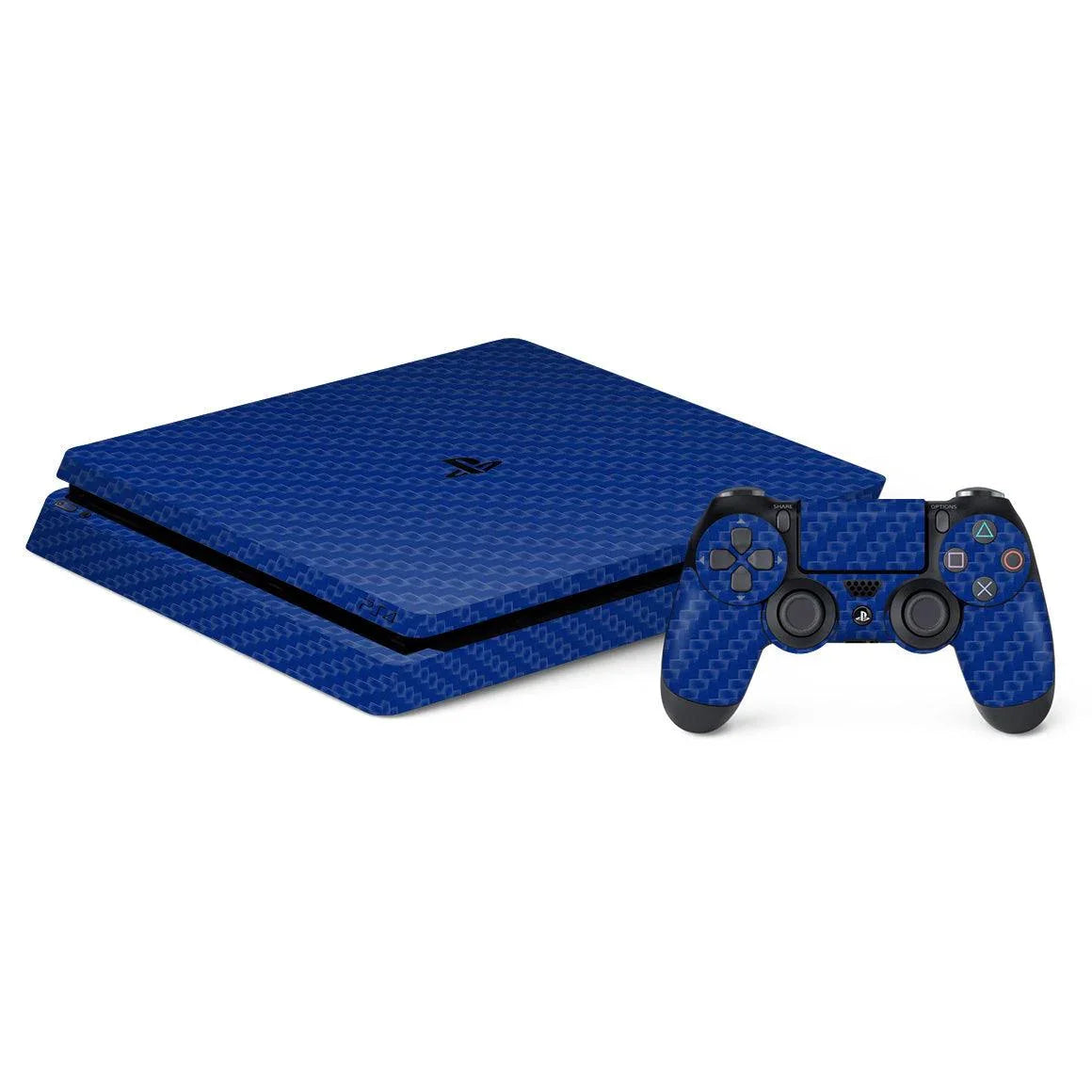 Playstation 4 Slim Carbon Series Skins - Slickwraps