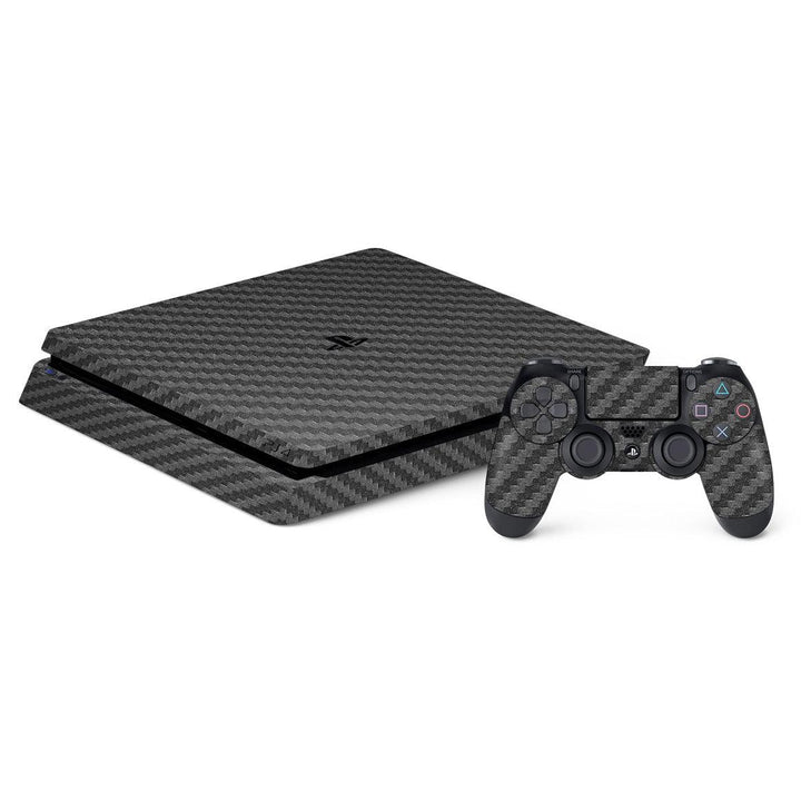 Playstation 4 Slim Carbon Series Skins - Slickwraps