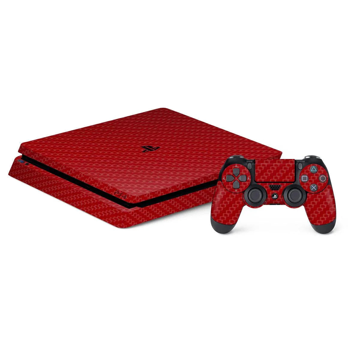 Playstation 4 Slim Carbon Series Skins - Slickwraps