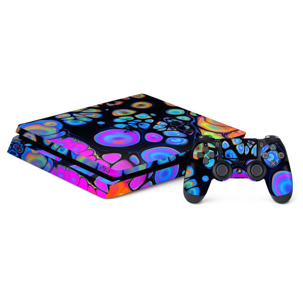 Playstation 4 Slim Custom Skin - Slickwraps