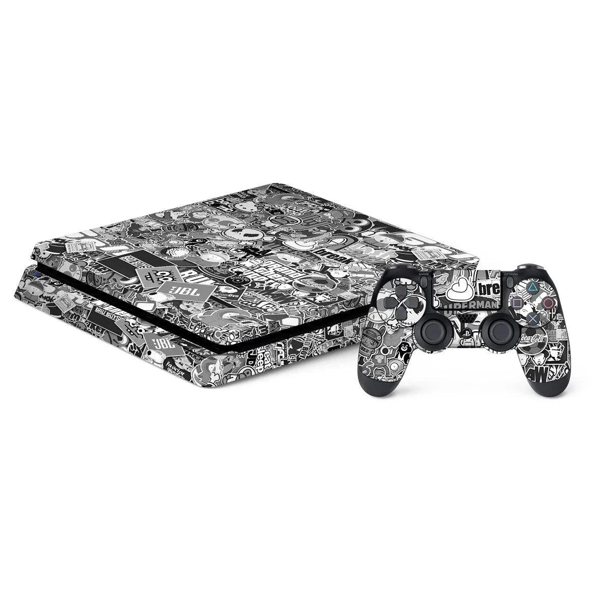 Playstation 4 Slim Designer Series Skins - Slickwraps