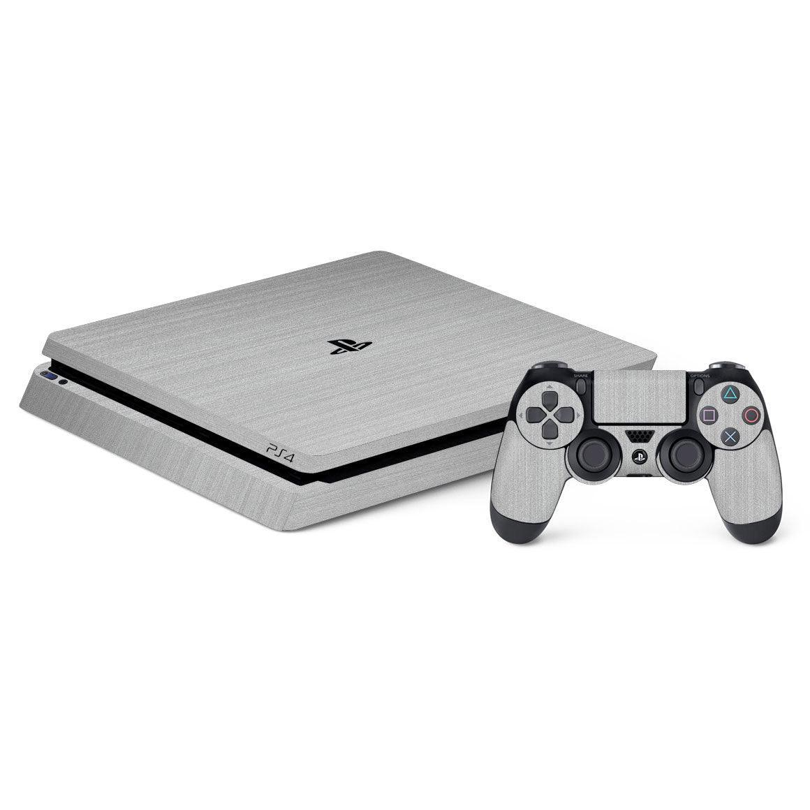 Playstation 4 Slim Metal Series Skins - Slickwraps