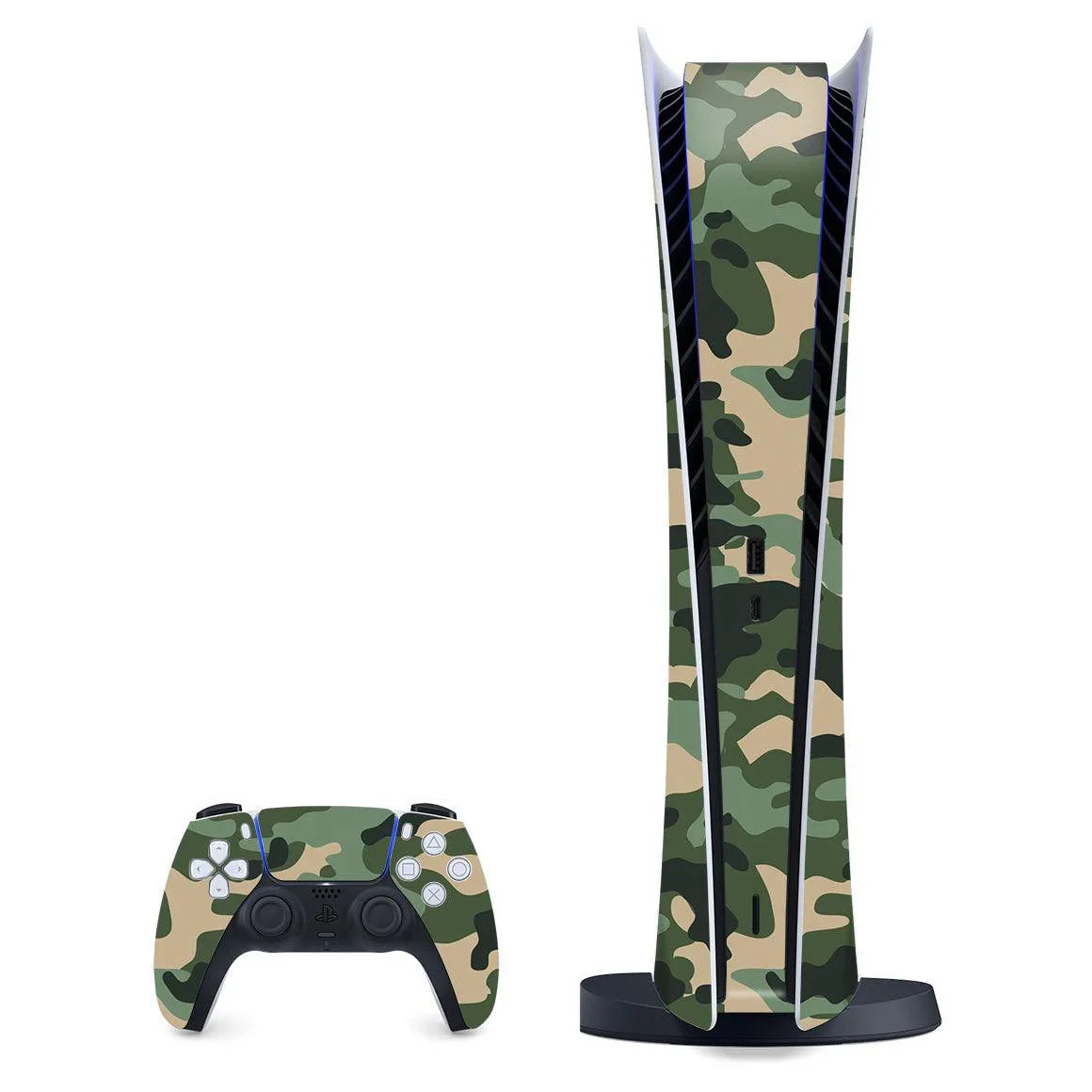 Playstation 5 Digital Camo Series Skins - Slickwraps