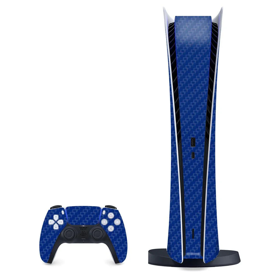 Playstation 5 Digital Carbon Series Skins - Slickwraps