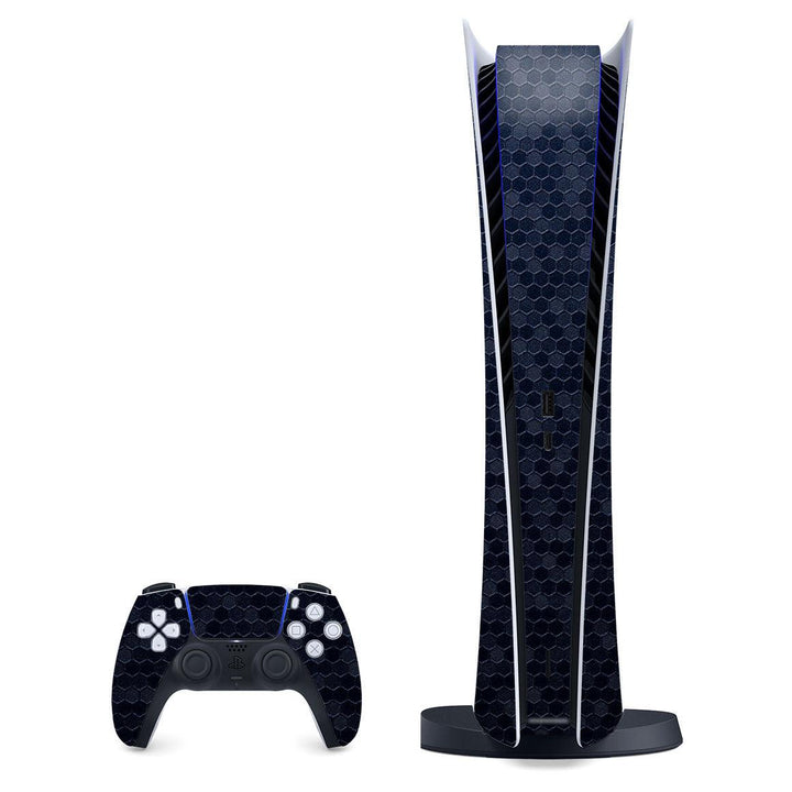 Playstation 5 Digital Honeycomb Series Skins - Slickwraps