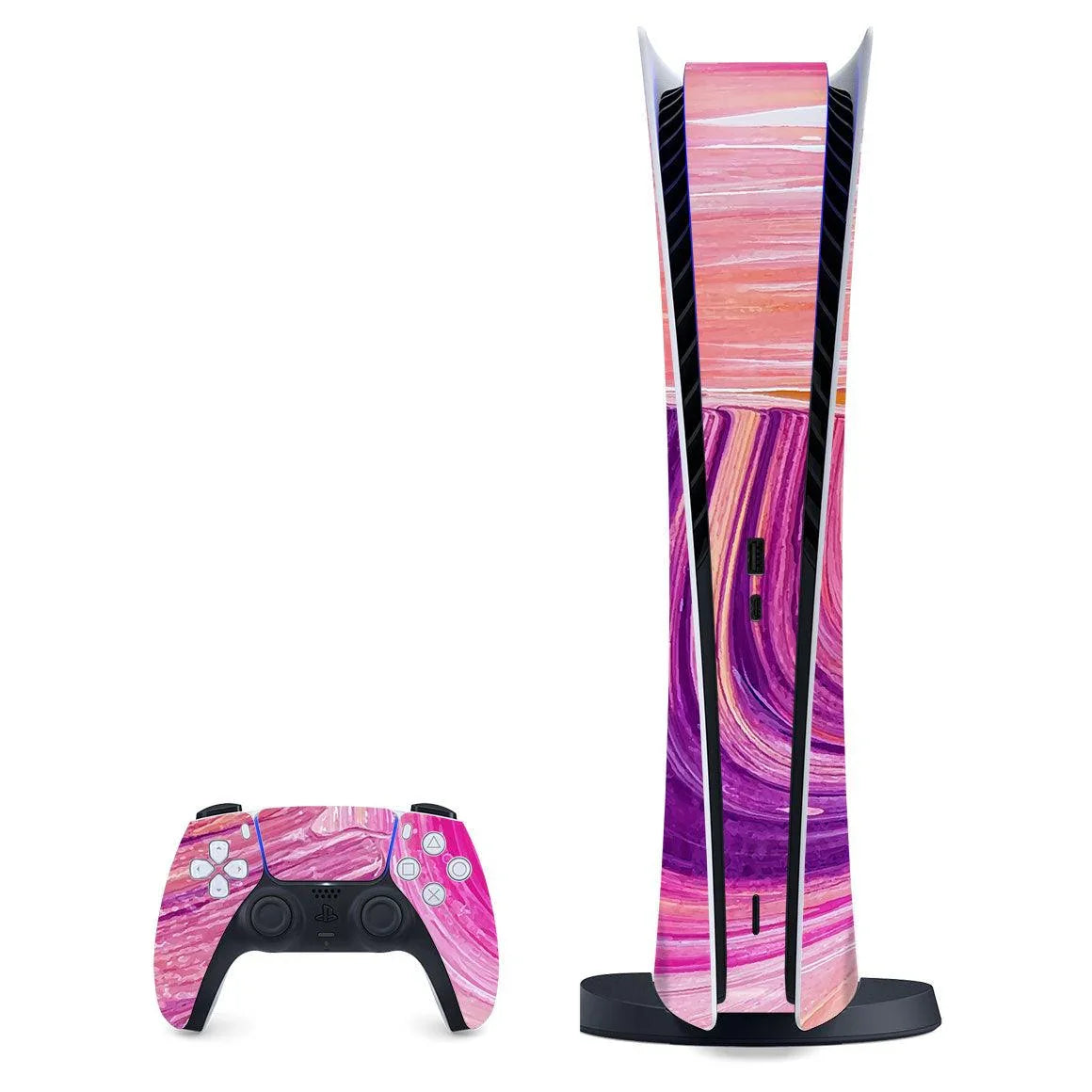Playstation 5 Digital Oil Paint Series Skins - Slickwraps