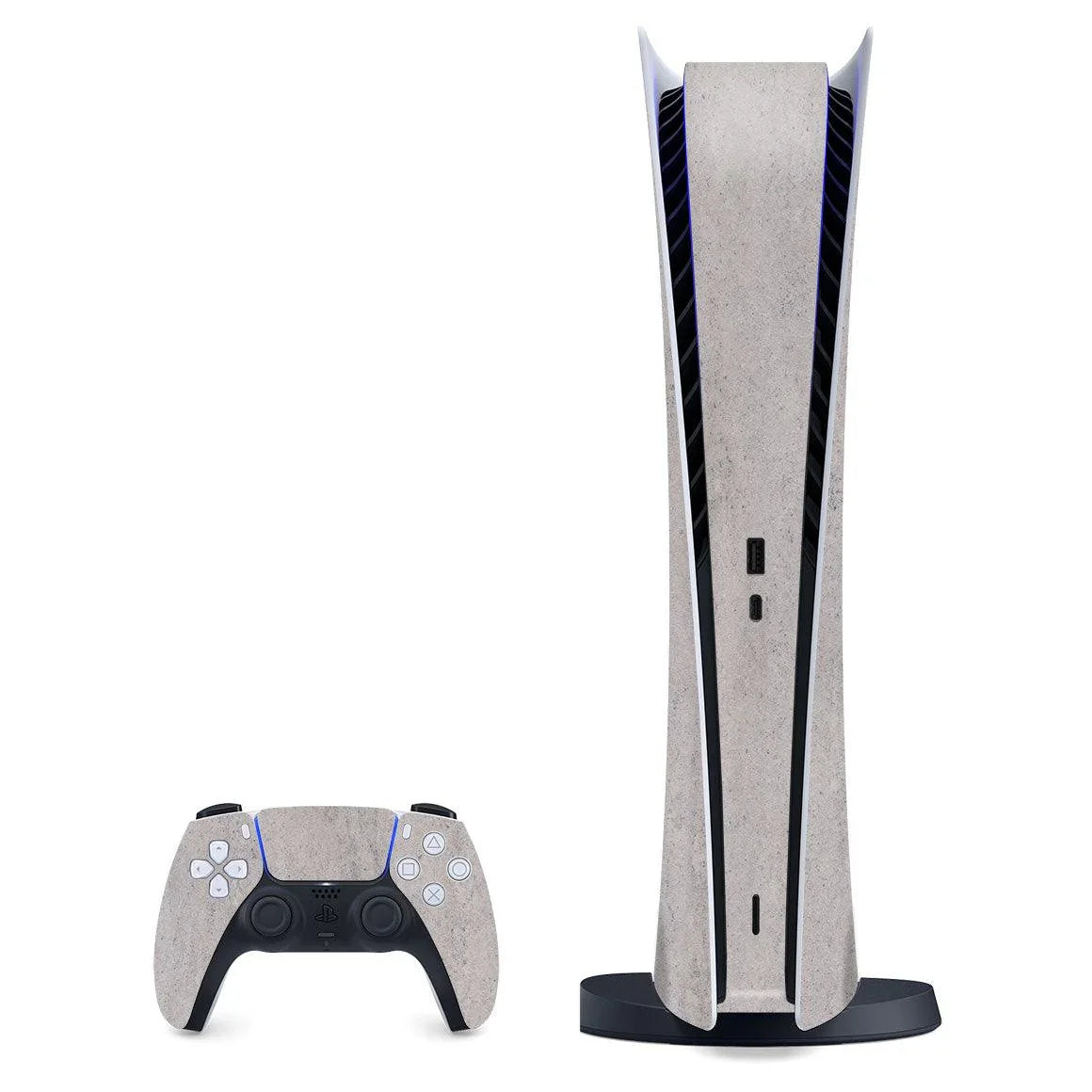 Playstation 5 Digital Stone Series Skins - Slickwraps
