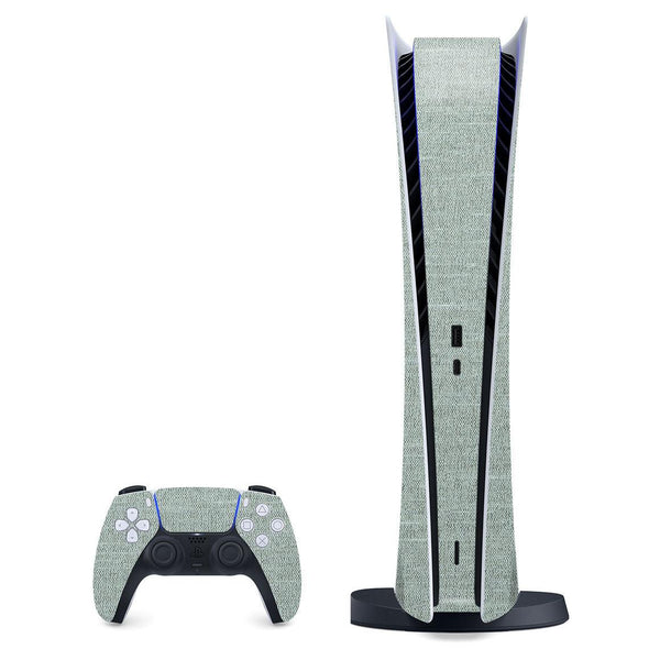 Playstation 5 Digital Woven Metal Series Skins - Slickwraps