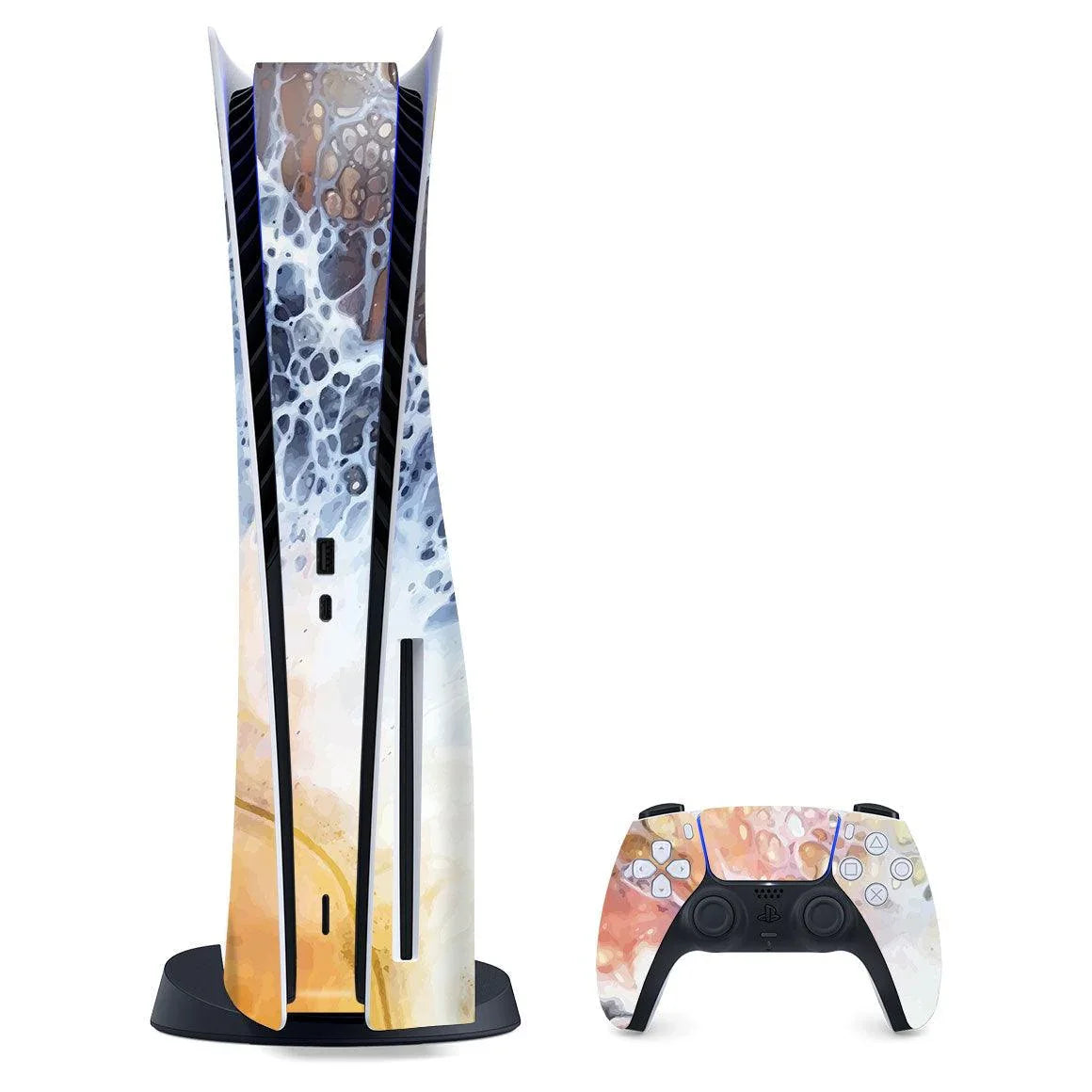 Playstation 5 Oil Paint Series Skins - Slickwraps