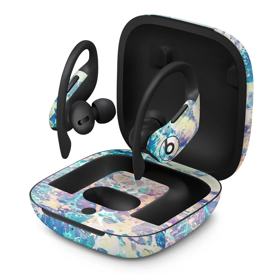Powerbeats Pro Marble Series Skins - Slickwraps