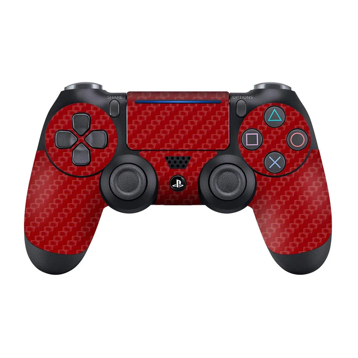 PS4 Pro Controller Carbon Series Skins - Slickwraps