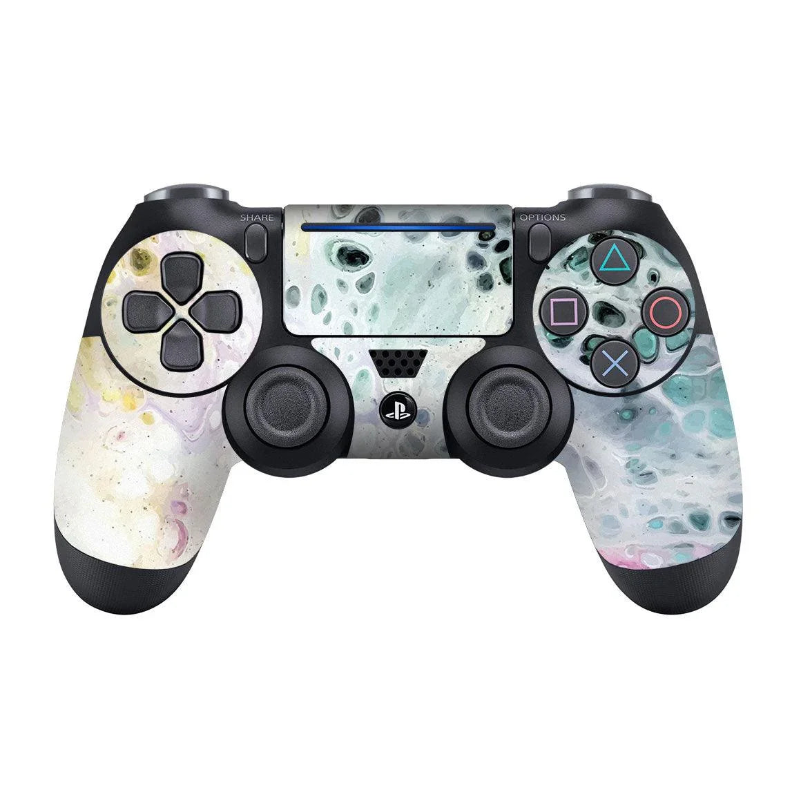 PS4 Pro Controller Oil Paint Series Skins - Slickwraps