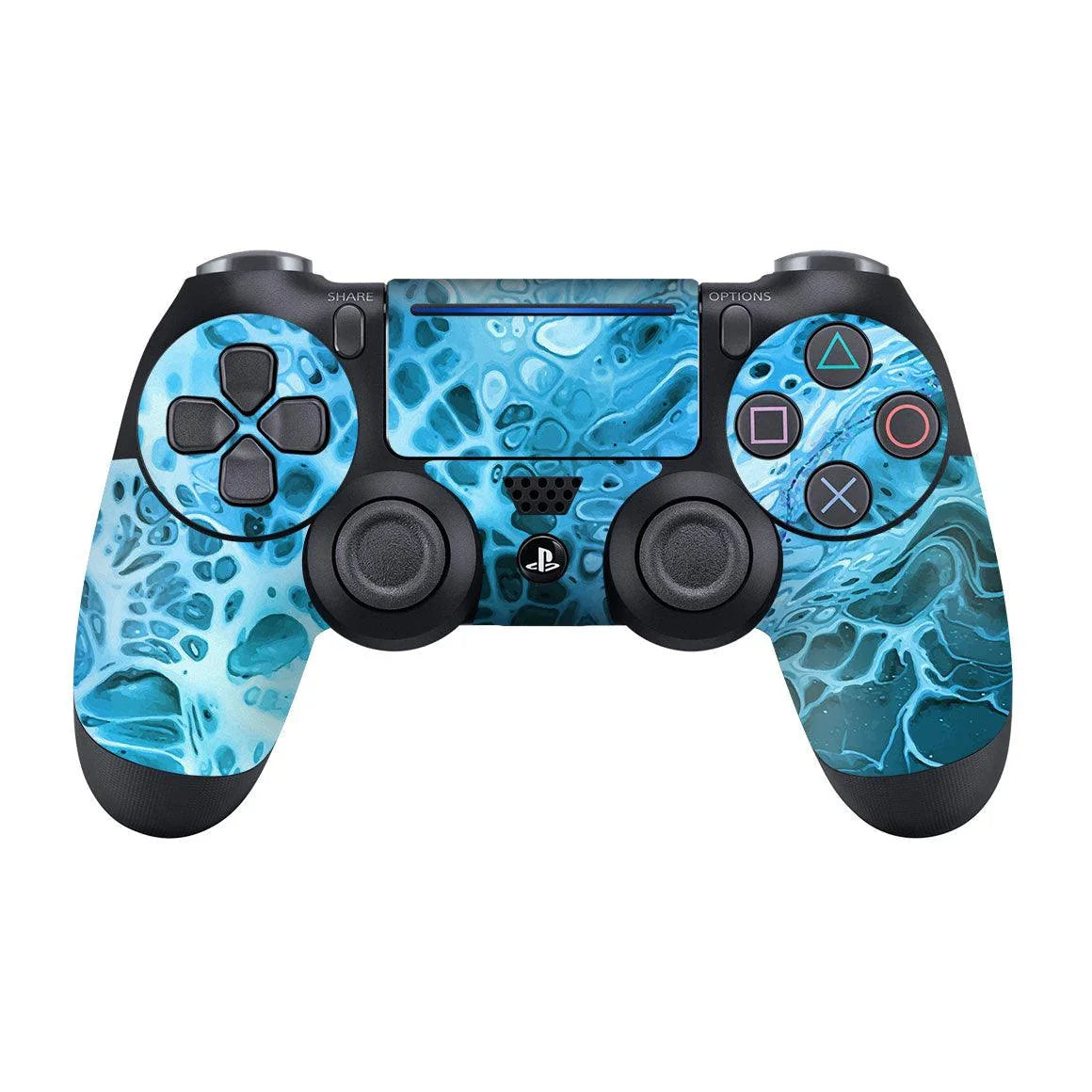 PS4 Pro Controller Oil Paint Series Skins - Slickwraps