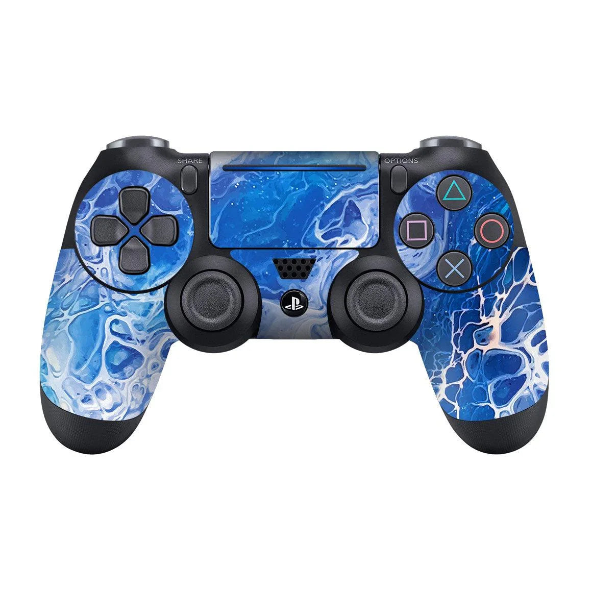 PS4 Pro Controller Oil Paint Series Skins - Slickwraps