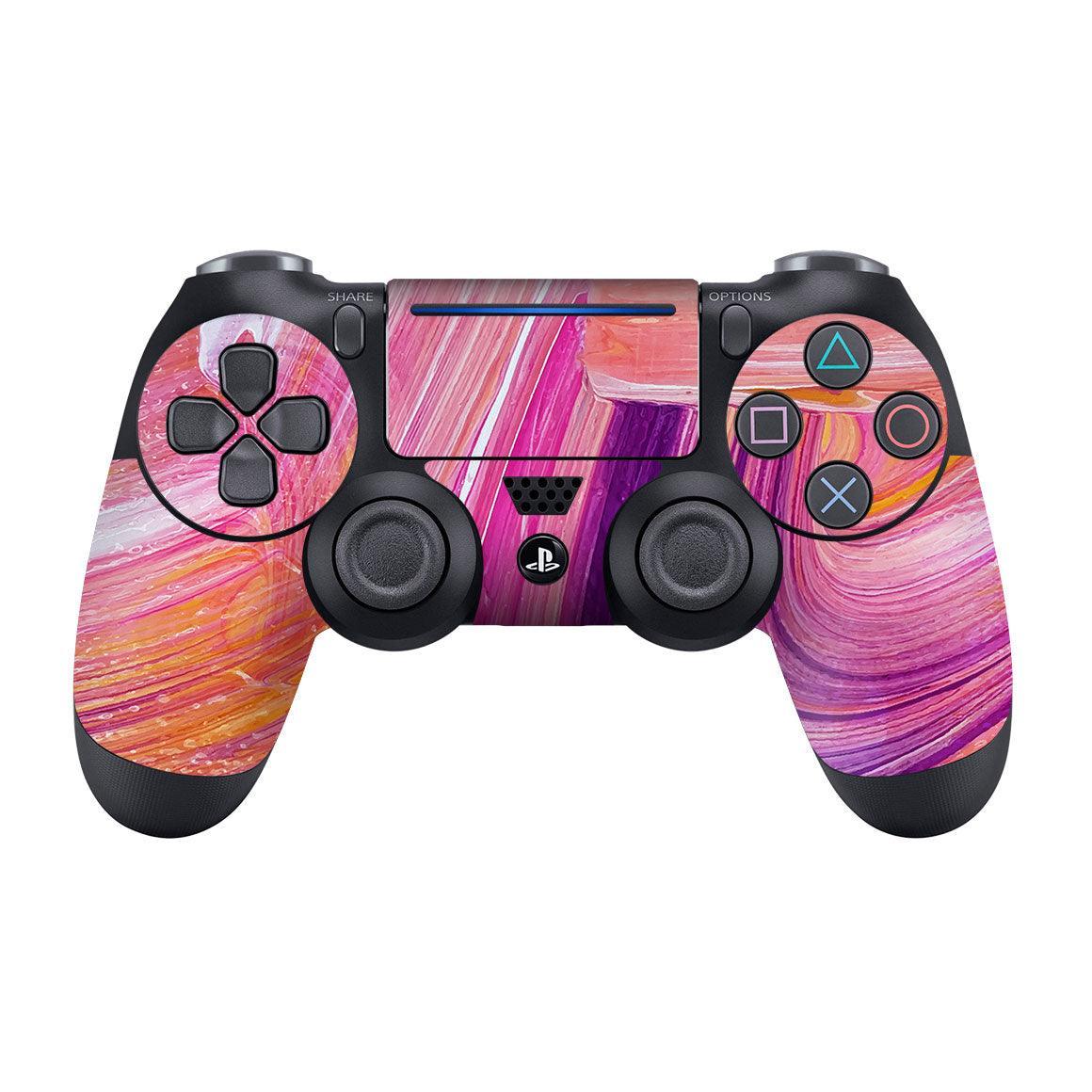 PS4 Pro Controller Oil Paint Series Skins - Slickwraps