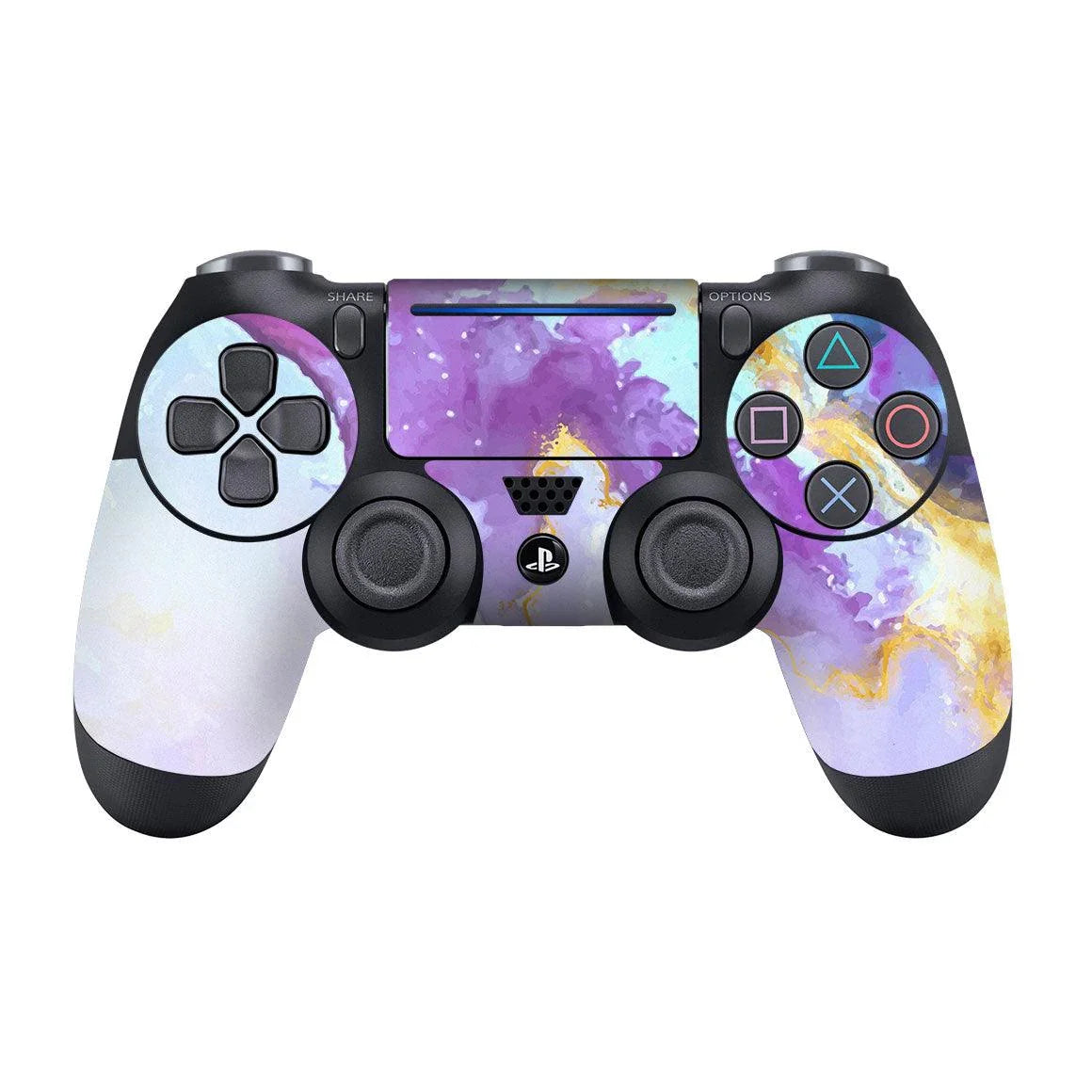 PS4 Pro Controller Oil Paint Series Skins - Slickwraps