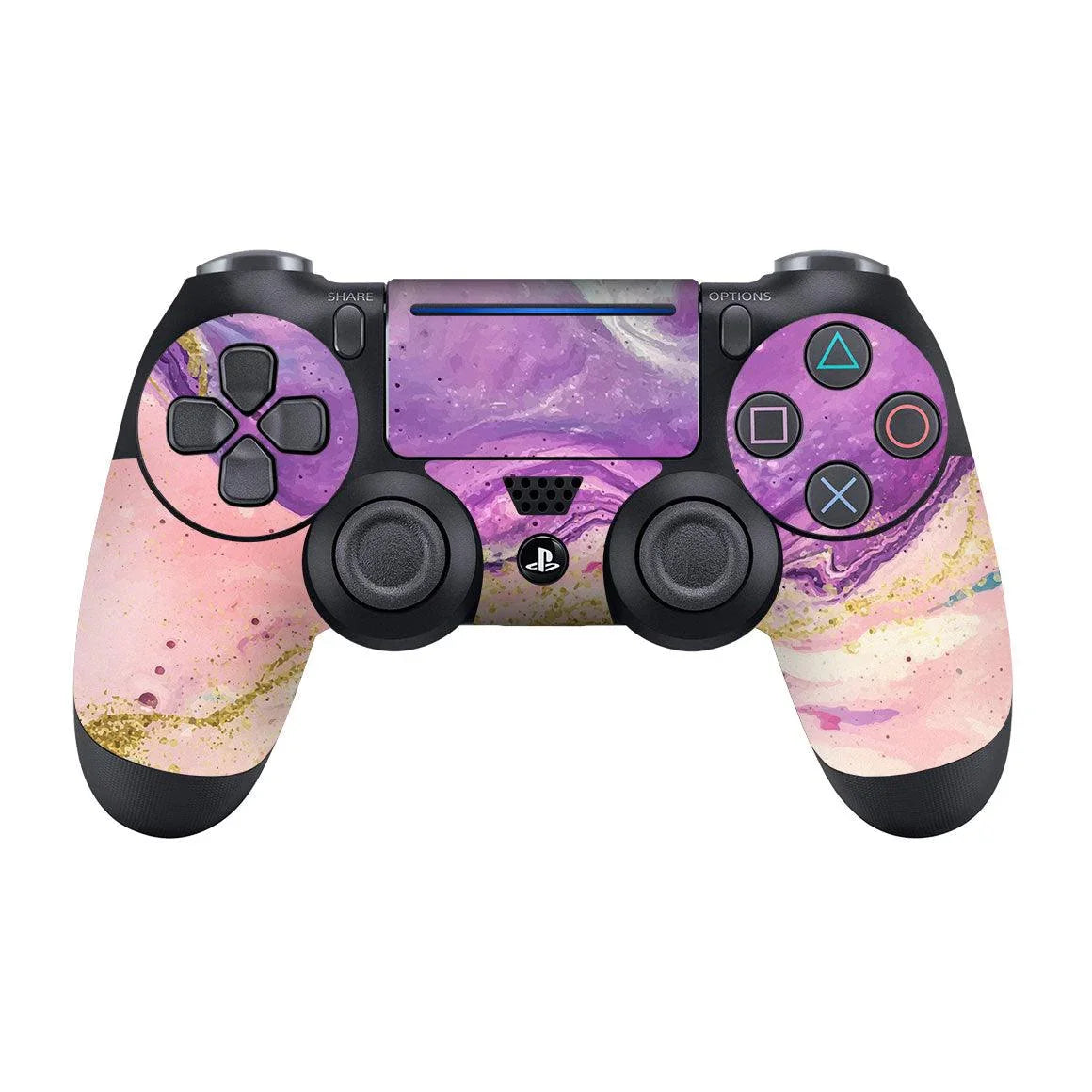 PS4 Pro Controller Oil Paint Series Skins - Slickwraps