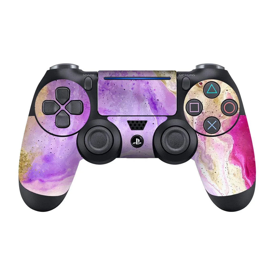PS4 Pro Controller Oil Paint Series Skins - Slickwraps