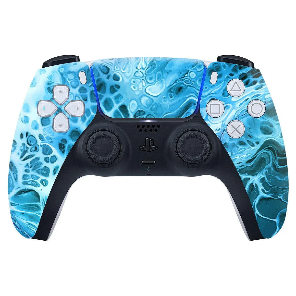 PS5 Controller Oil Paint Series Skins - Slickwraps