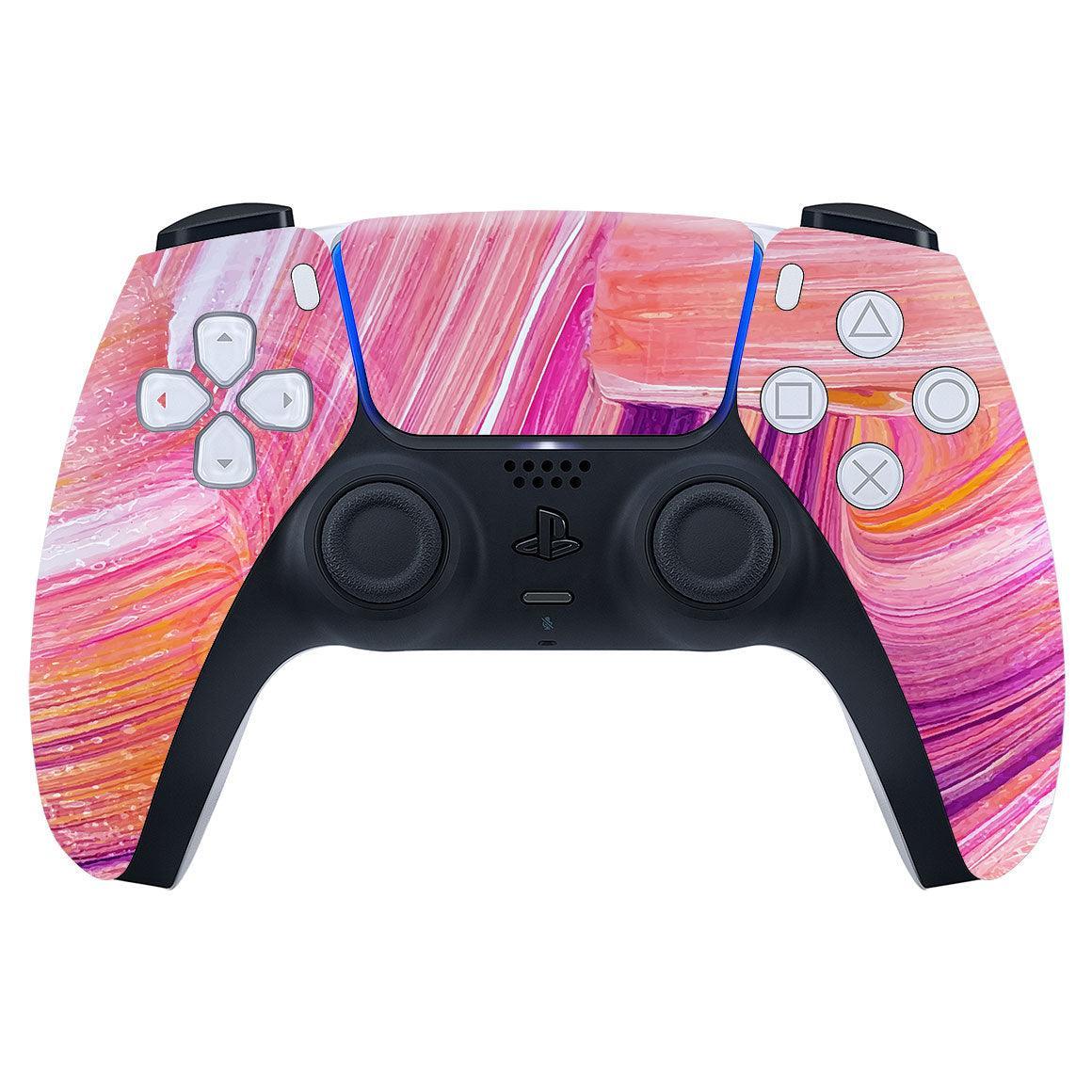 PS5 Controller Oil Paint Series Skins - Slickwraps