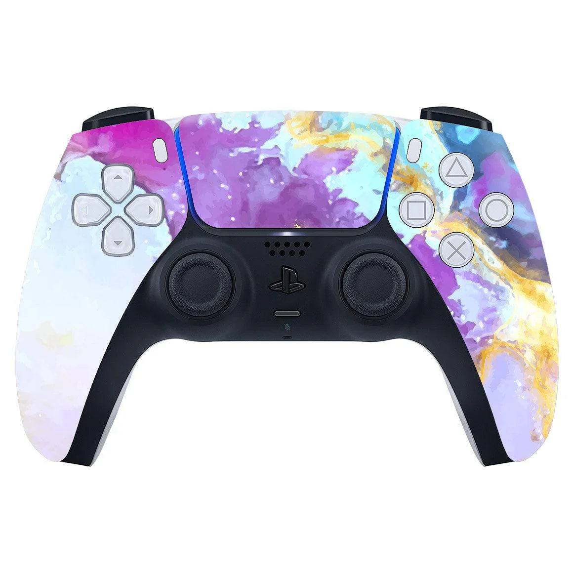 PS5 Controller Oil Paint Series Skins - Slickwraps