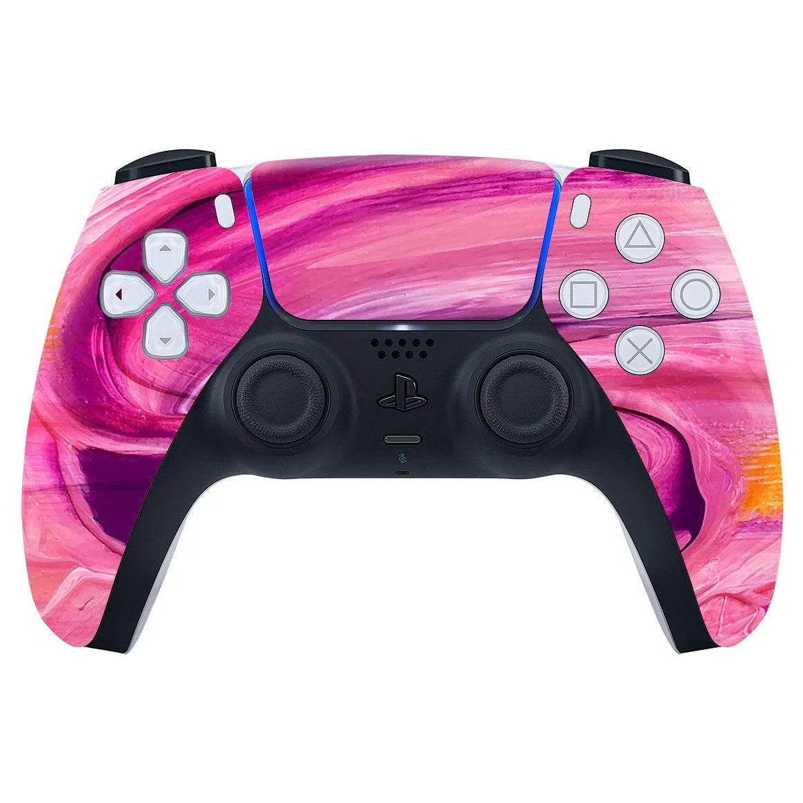 PS5 Controller Oil Paint Series Skins - Slickwraps