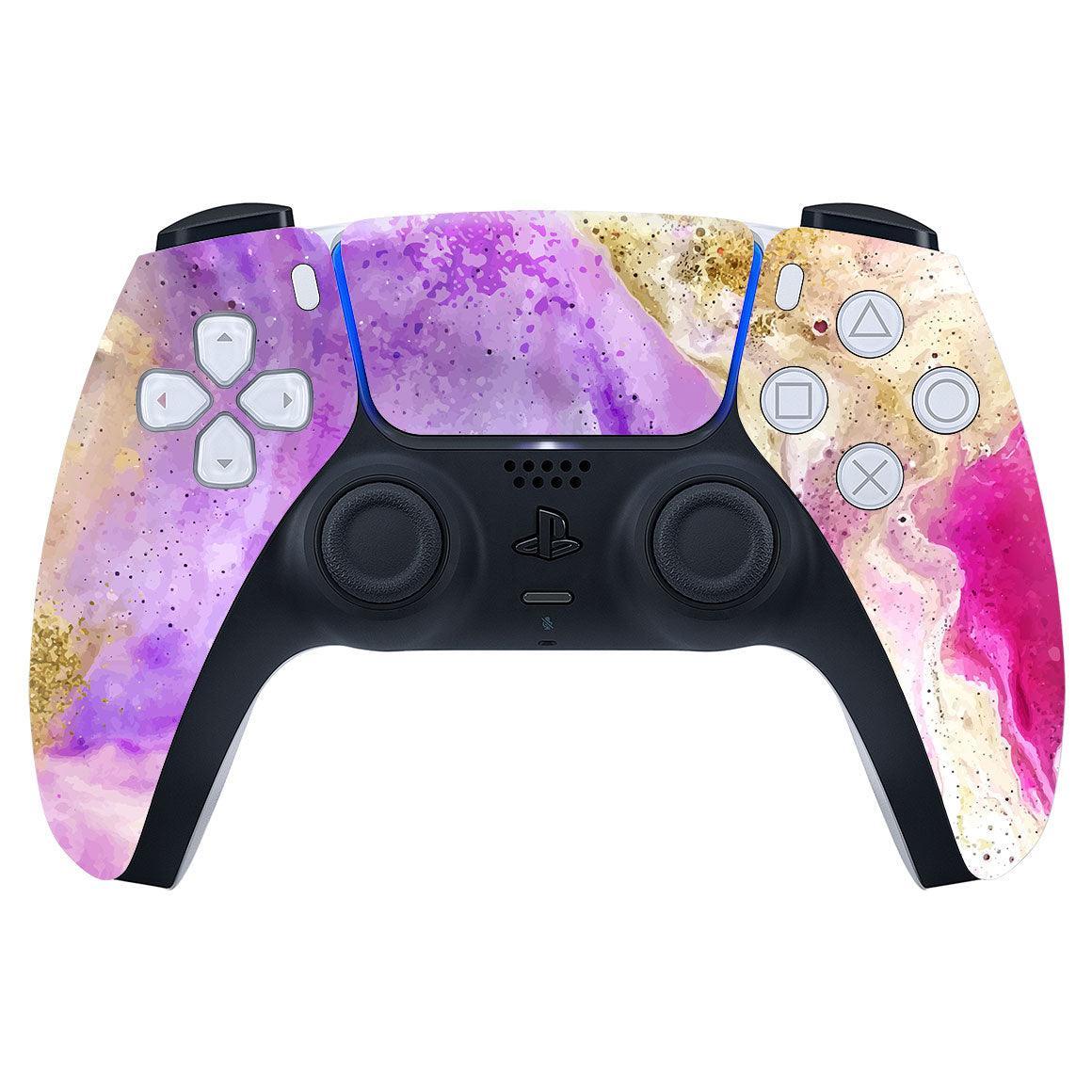 PS5 Controller Oil Paint Series Skins - Slickwraps