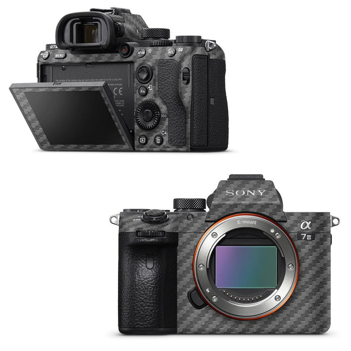 Sony Alpha A7 III Camera (2018) Carbon Series Skins - Slickwraps
