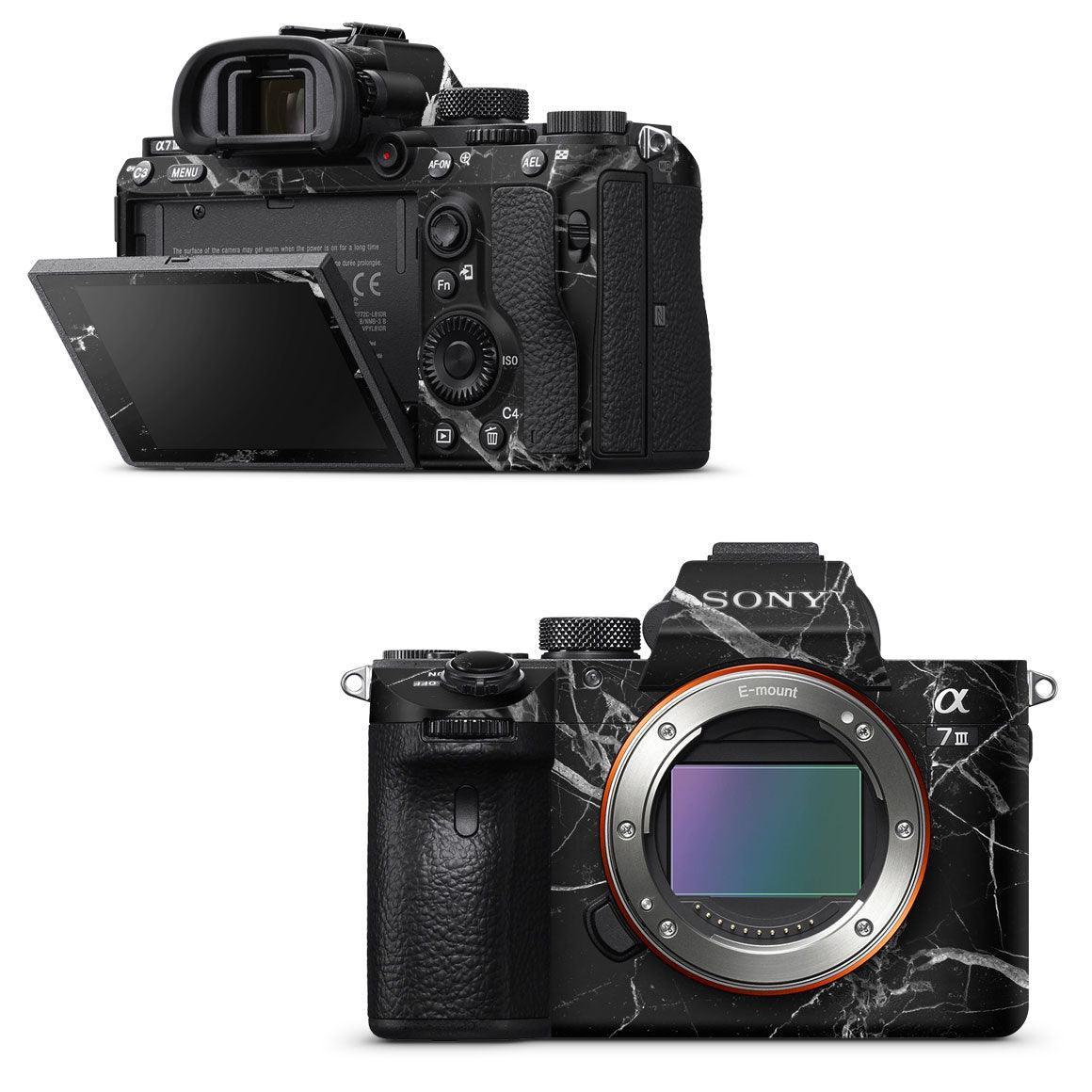 Sony Alpha A7 III Camera (2018) Marble Series Skins - Slickwraps