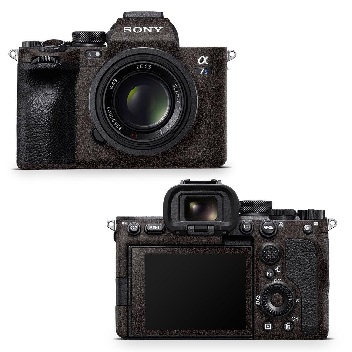 Sony Alpha A7s III Camera (2020) Leather Series Skins - Slickwraps