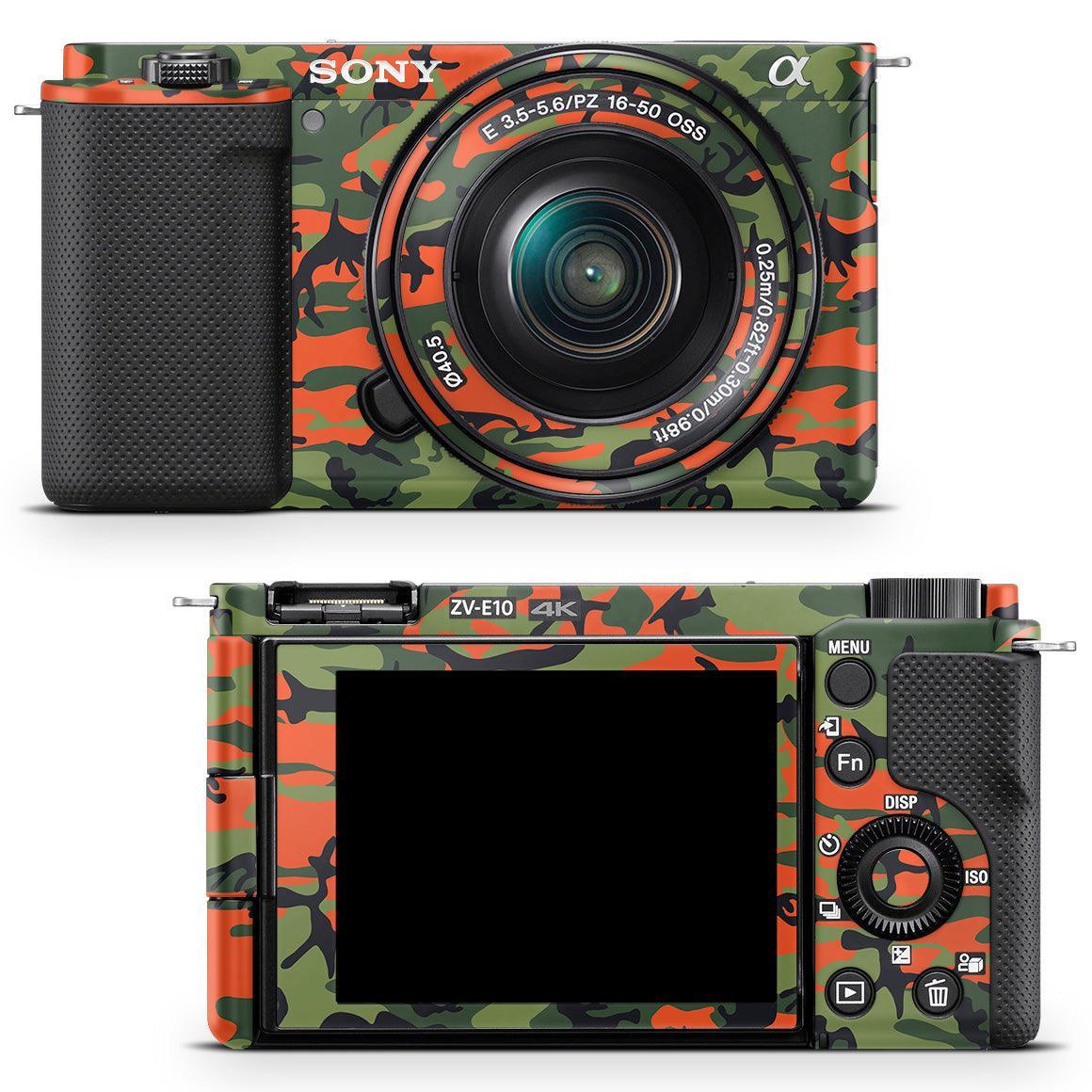 Sony Alpha ZV-E10 (2021) Camo Series Skins - Slickwraps