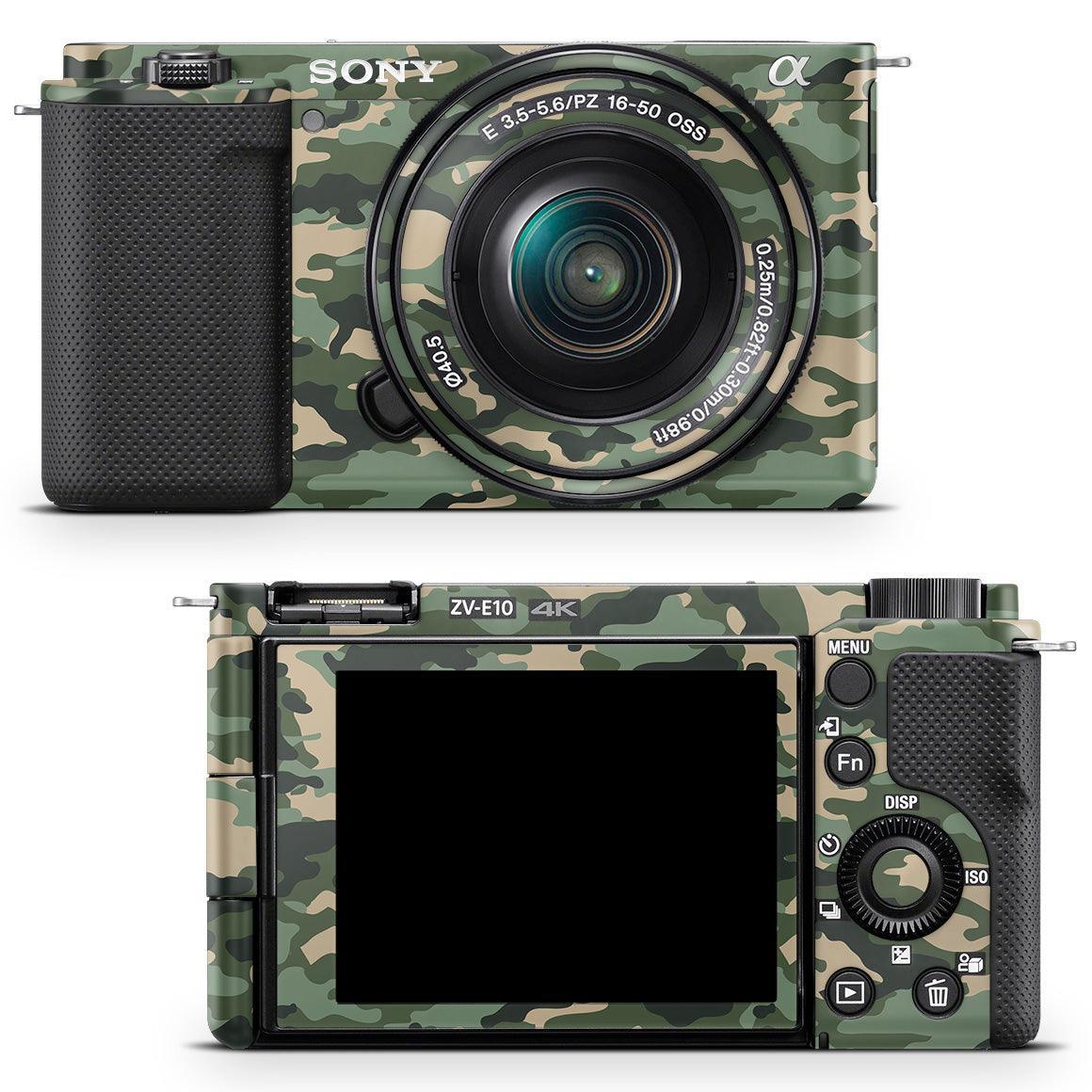 Sony Alpha ZV-E10 (2021) Camo Series Skins - Slickwraps