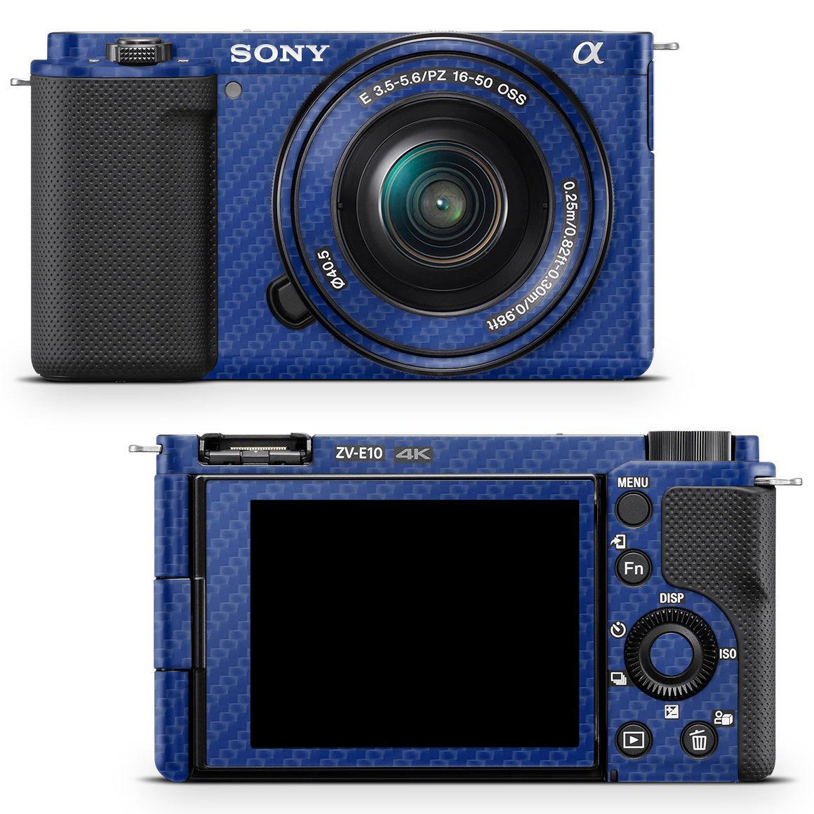 Sony Alpha ZV-E10 (2021) Carbon Series Skins - Slickwraps