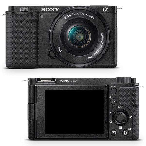 SONY ZV-E10 美品 Amazon.com : Sony ZV-E10 Mirrorless Camera, Black Bundle