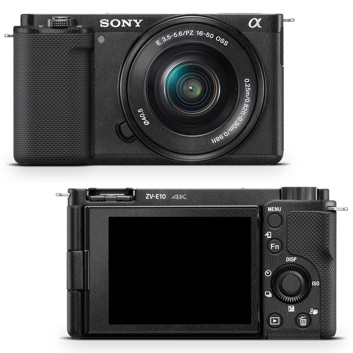 Sony Alpha ZV-E10 (2021) Leather Series Skins - Slickwraps